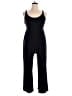 No Comment Solid Black Jumpsuit Size 1X - photo 1