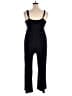 No Comment Solid Black Jumpsuit Size 1X - photo 2