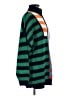 STAUD Color Block Green Pullover Sweater Size M - photo 4
