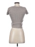 Assorted Brands Gray Short Sleeve Top Size S - photo 2