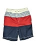 Carter's 100% Polyester Color Block Blue Shorts Size 6 - photo 1