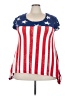 Rouge Red Sleeveless Blouse Size 3X - photo 1