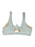 Old Navy Checkered-gingham Green Swimsuit Top Size XL - photo 2