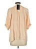 Fun2Fun 100% Polyester Tan Short Sleeve Blouse Size L - photo 2