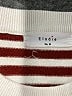 Elodie Stripes Red Burgundy Pullover Sweater Size M - photo 7