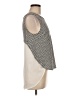 Deletta Gray Silver Sleeveless Blouse Size M - photo 4