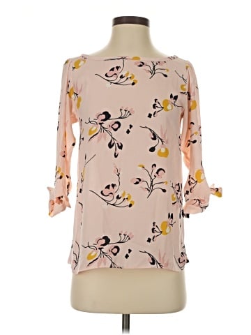 Ann Taylor LOFT Outlet 3/4 Sleeve T-Shirt (view 1)
