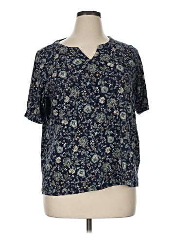 Croft & Barrow Short Sleeve Blouse (view 1)