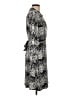 Laundry by Design Print Gray Cocktail Dress Size 6 - photo 4