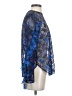 Sandro 100% Polyester Blue Long Sleeve Blouse Size Sm (1) - photo 4
