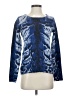 Maje Animal Print Blue Pullover Sweater Size Sm (1) - photo 1