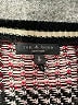 Rag & Bone 100% Merino Extra Fine Wool Checkered-gingham Burgundy Wool Pullover Sweater Size S - photo 7