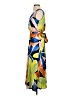 Nic + Zoe 100% Polyester Tropical Blue Casual Dress Size S (petite) - photo 5