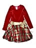 Bonnie Jean Plaid Red Dress Size 12 - photo 1
