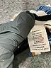 Love Tree Stripes Blue Casual Pants Size L - photo 8