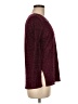 Chenault Burgundy Long Sleeve Top Size M - photo 4