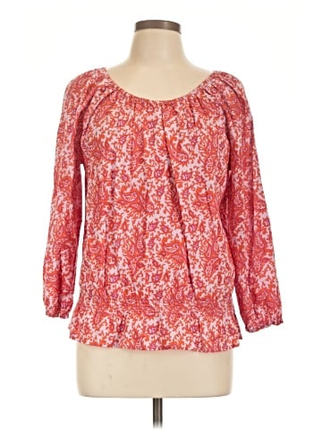IZOD 3/4 Sleeve Blouse (view 1)