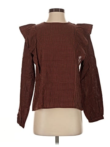 Garnet Hill Long Sleeve Blouse (view 1)