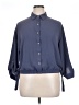 BCX 100% Polyester Blue 3/4 Sleeve Blouse Size XL - photo 1