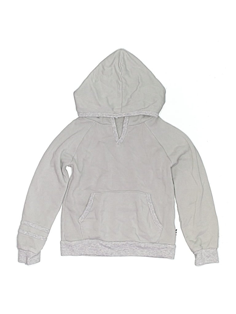 Pre-owned Splendid Kids' Long Sleeve T-shirt In Silver