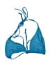 Body Glove Solid Blue Swimsuit Top Size M - photo 1