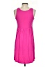 emerald Solid Pink Casual Dress Size S - photo 2