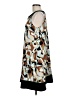 JBS Graphic Brown Casual Dress Size 8 - photo 5