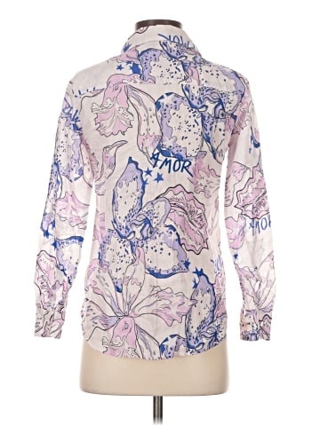 LAS SUREÑAS 3/4 Sleeve Blouse (view 2)