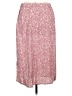 ModCloth 100% Polyester Paisley Pink Casual Skirt Size M - photo 2