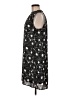 DR2 100% Polyester Graphic Black Casual Dress Size M - photo 5
