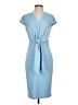 Grace Karin Solid Blue Casual Dress Size S - photo 1