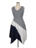 En Focus Studio Argyle Gray Casual Dress Size 14 - photo 1