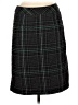 Chadwicks Plaid Black Formal Skirt Size 6 - photo 1