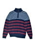 Brooks Brothers 100% Cotton Stripes Blue Pullover Sweater Size S (kids) - photo 1