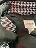 J.Crew Factory Store 100% Polyester Houndstooth Black Vest Size XS - photo 6