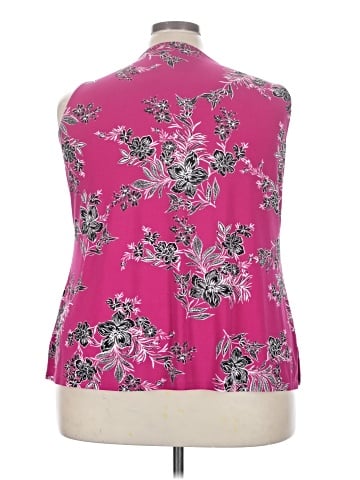 Roz & Ali Sleeveless Blouse (view 2)