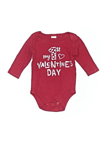 Baby Kiss Long Sleeve Onesie (view 1)