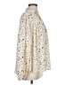 Vine & Love 100% Polyester Stars Ivory Long Sleeve Blouse Size M - photo 4
