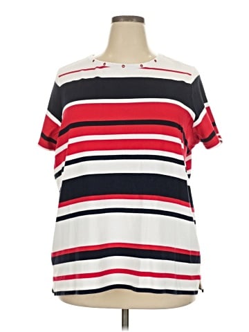 Villager by Liz Claiborne Short Sleeve T-Shirt (view 1)