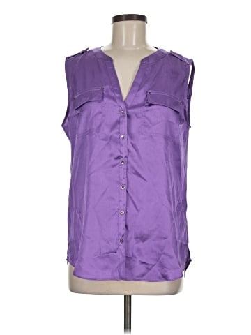 White House Black Market Sleeveless Blouse (view 1)