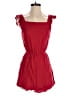 Divided by H&M 100% Viscose Solid Red Romper Size S - photo 1