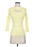 Carmen Carmen Marc Valvo Yellow Pullover Sweater Size S - photo 1