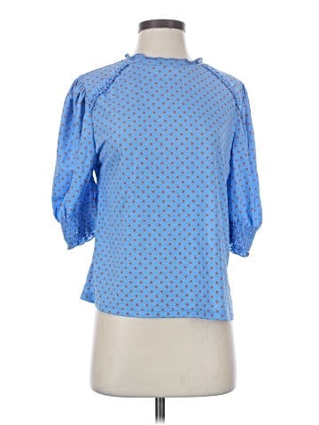 Zara W&B Collection 3/4 Sleeve Blouse (view 1)