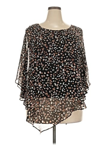 Croft & Barrow 3/4 Sleeve Blouse (view 1)