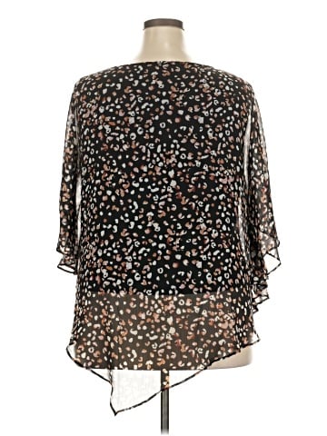 Croft & Barrow 3/4 Sleeve Blouse (view 2)