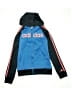 Adidas 100% Polyester Blue Zip Up Hoodie Size 14 - photo 1