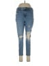 American Eagle Outfitters Hearts Blue Jeans Size 12 x-short - photo 1