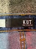 Kut from the Kloth Solid Blue Jeans Size 10 - photo 7