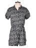 Monki 100% Viscose Print Gray Romper Size S - photo 1
