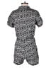 Monki 100% Viscose Print Gray Romper Size S - photo 2